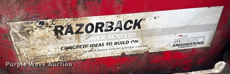 image for item FK0881 (2) power screeds