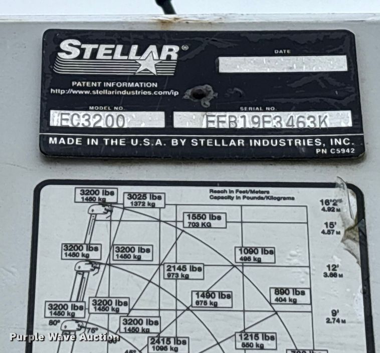 image for item FK1039 2019 Ford F550 Super Duty utility / service truck