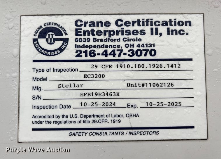 image for item FK1039 2019 Ford F550 Super Duty utility / service truck