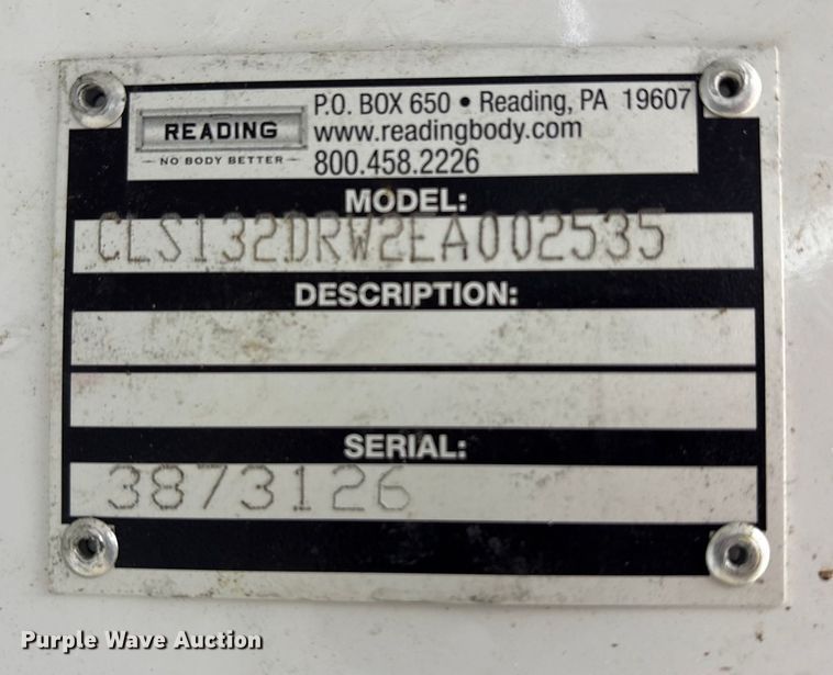 image for item FK1039 2019 Ford F550 Super Duty utility / service truck