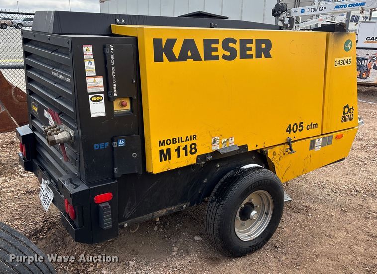 image for item FK2509 2022 Kaeser Mobilair M118 air compressor
