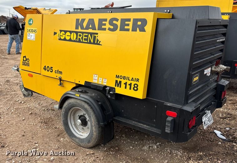 image for item FK2509 2022 Kaeser Mobilair M118 air compressor