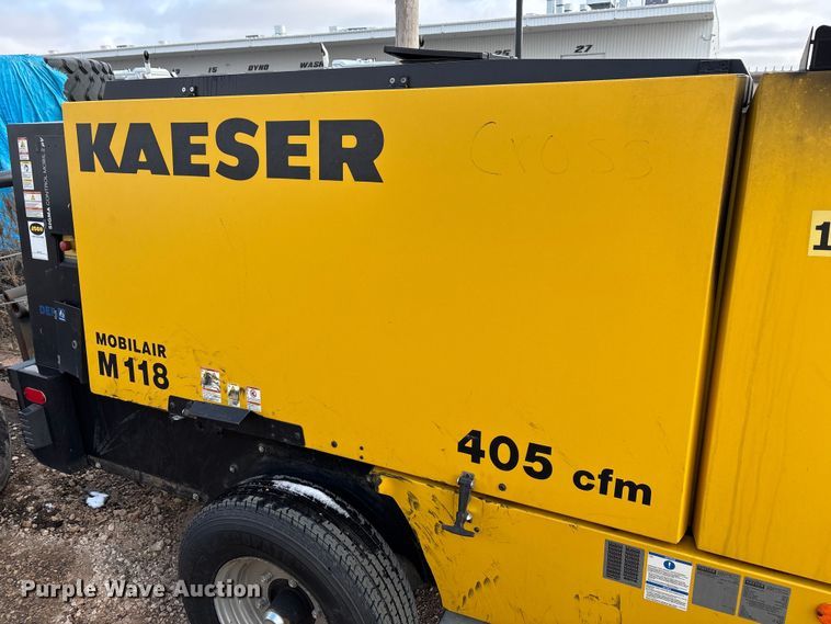 image for item FK2509 2022 Kaeser Mobilair M118 air compressor