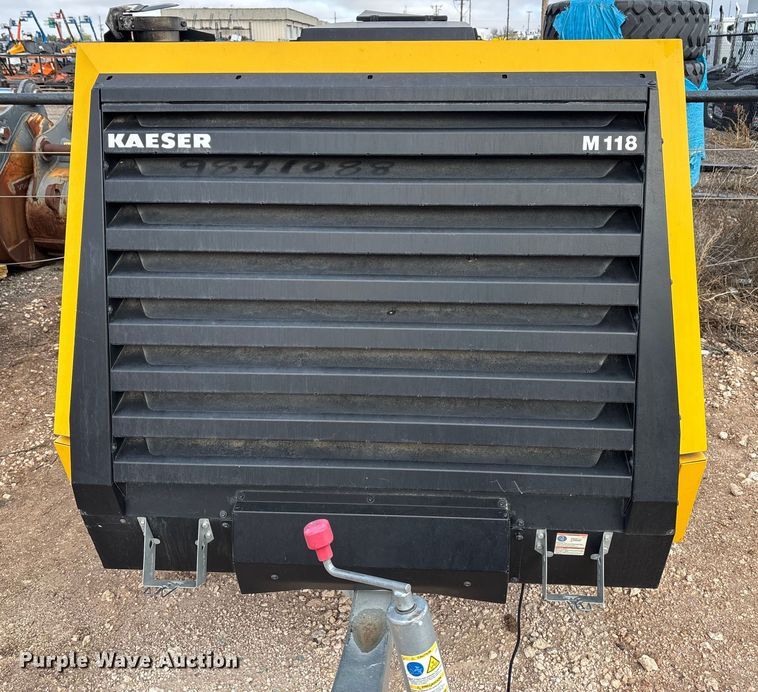image for item FK2509 2022 Kaeser Mobilair M118 air compressor