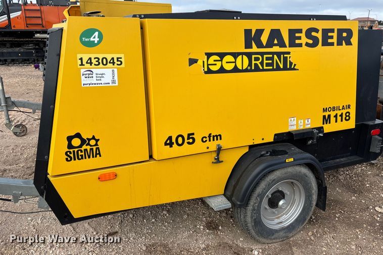 image for item FK2509 2022 Kaeser Mobilair M118 air compressor