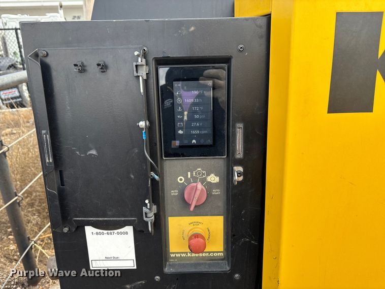 image for item FK2509 2022 Kaeser Mobilair M118 air compressor