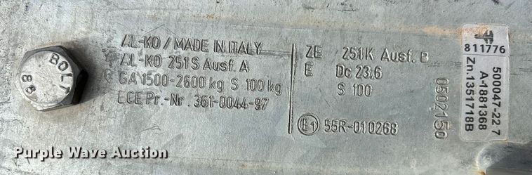 image for item FK2509 2022 Kaeser Mobilair M118 air compressor