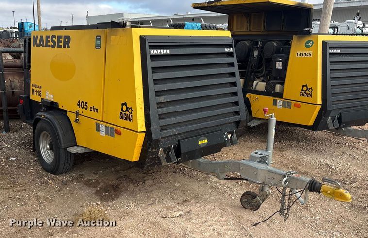 image for item FK2510 2021 Kaeser Mobilair M118 air compressor