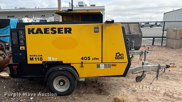 image for item FK2510 2021 Kaeser Mobilair M118 air compressor