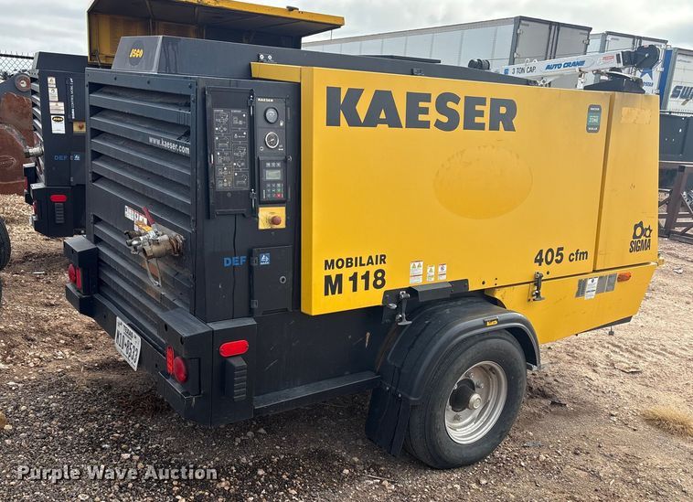 image for item FK2510 2021 Kaeser Mobilair M118 air compressor