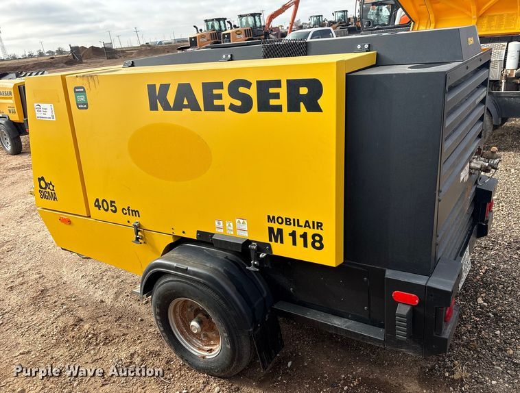 image for item FK2510 2021 Kaeser Mobilair M118 air compressor