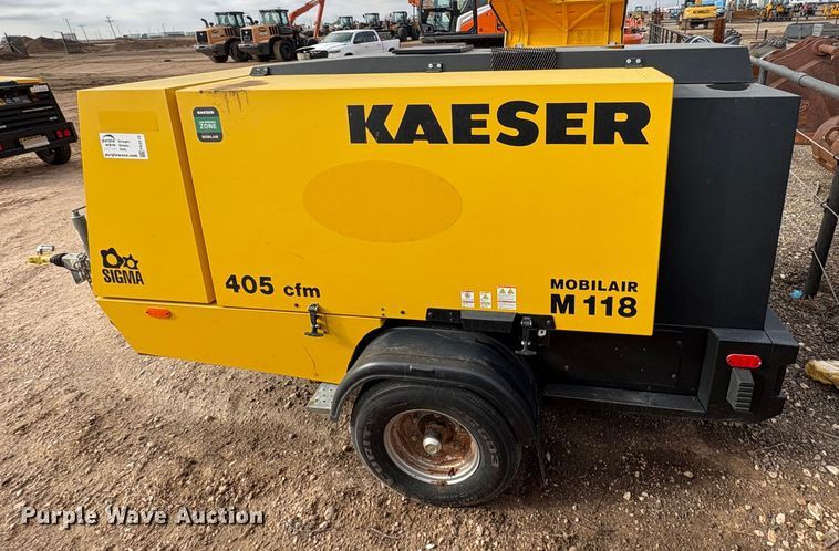 image for item FK2510 2021 Kaeser Mobilair M118 air compressor