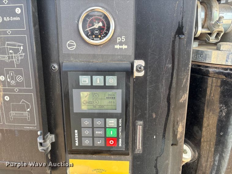 image for item FK2510 2021 Kaeser Mobilair M118 air compressor