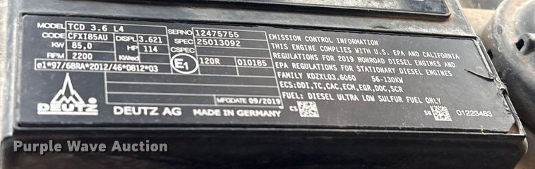 image for item FK2510 2021 Kaeser Mobilair M118 air compressor