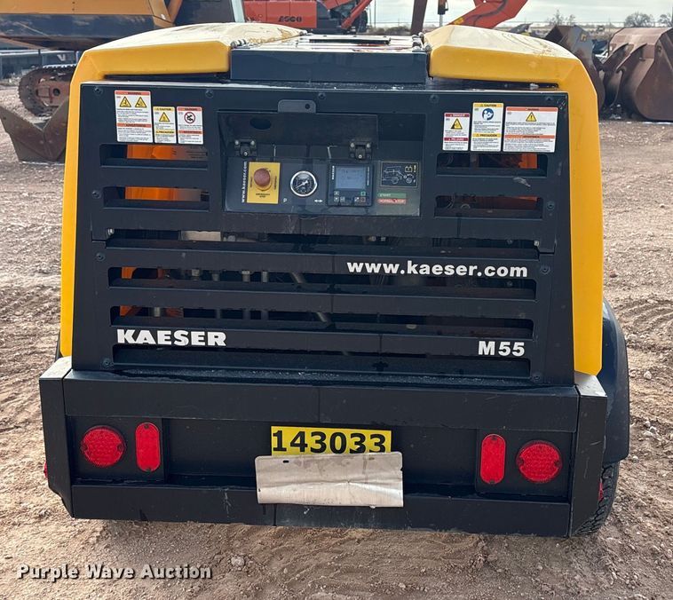 image for item FK2511 2022 Kaeser Mobilair M55PE air compressor