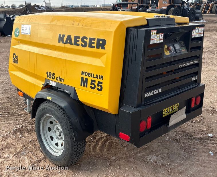 image for item FK2511 2022 Kaeser Mobilair M55PE air compressor