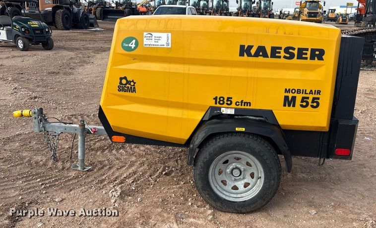 image for item FK2511 2022 Kaeser Mobilair M55PE air compressor