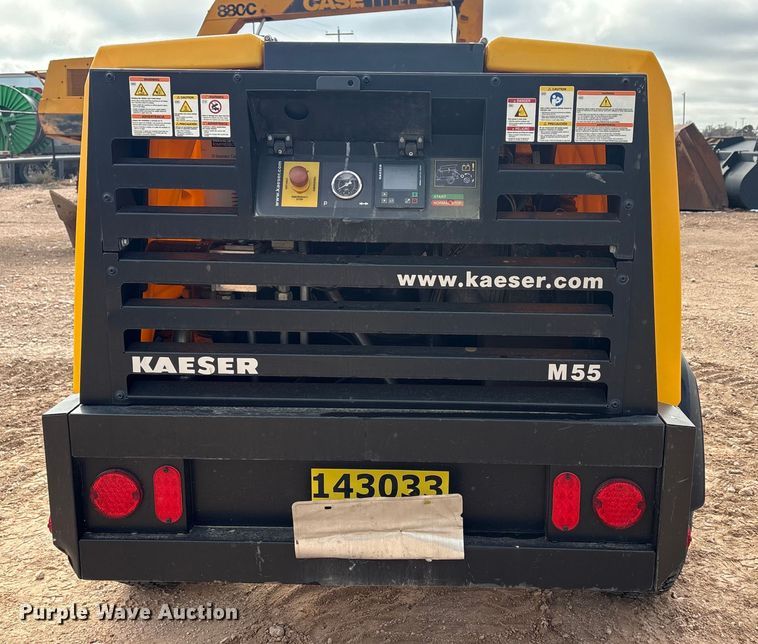 image for item FK2511 2022 Kaeser Mobilair M55PE air compressor