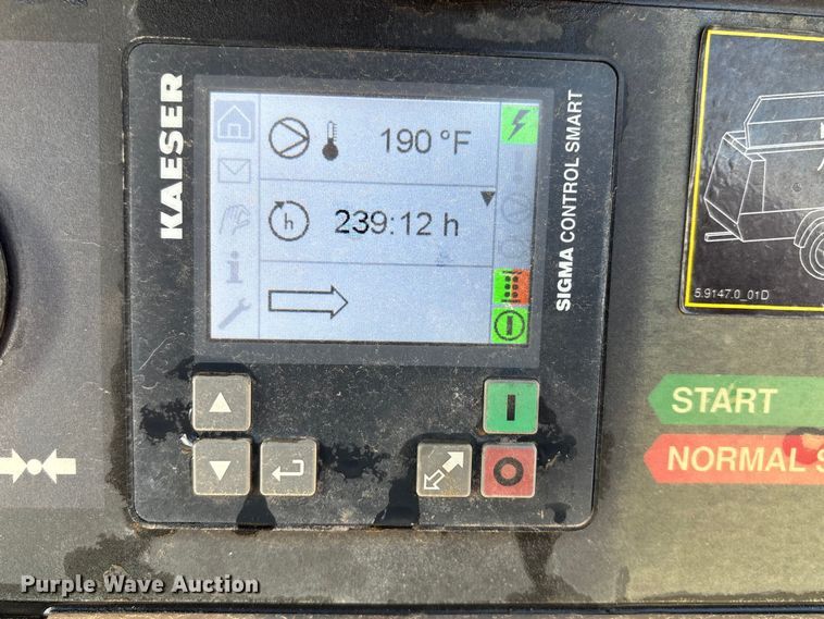 image for item FK2511 2022 Kaeser Mobilair M55PE air compressor