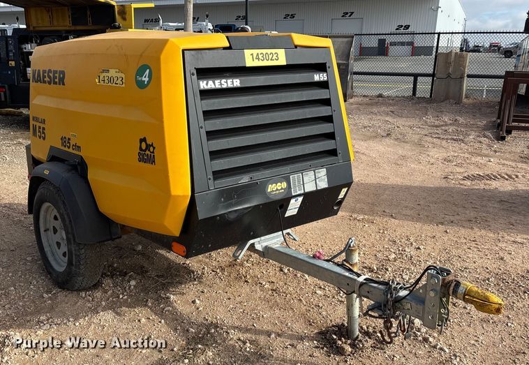 image for item FK2512 2022 Kaeser Mobilair M55 air compressor