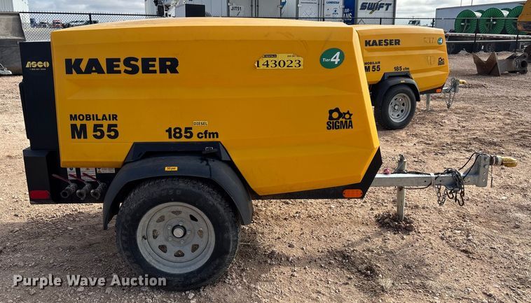 image for item FK2512 2022 Kaeser Mobilair M55 air compressor