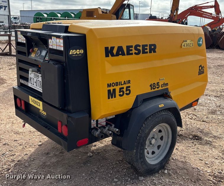 image for item FK2512 2022 Kaeser Mobilair M55 air compressor