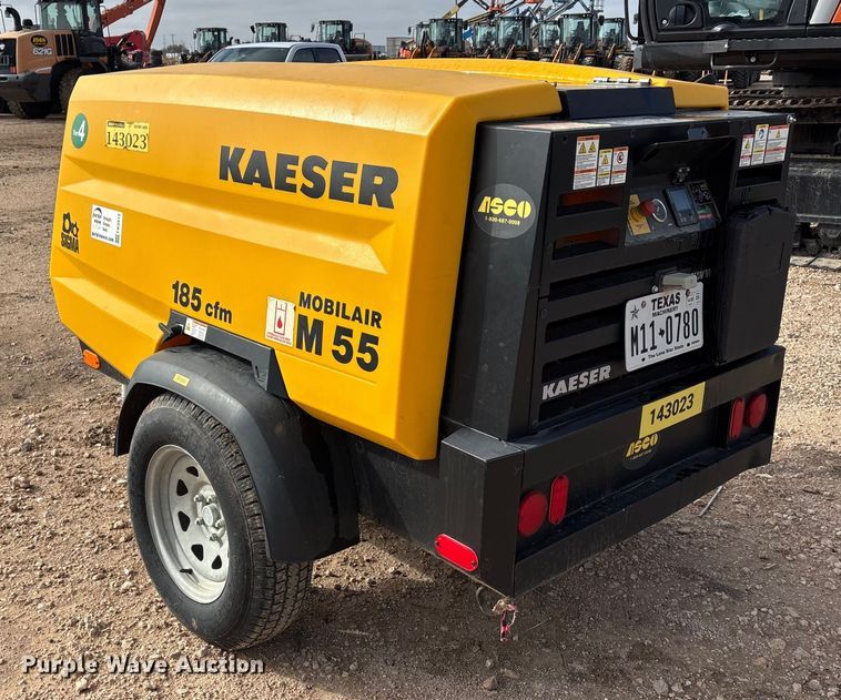 image for item FK2512 2022 Kaeser Mobilair M55 air compressor