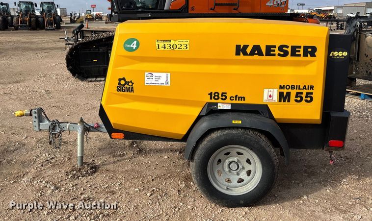 image for item FK2512 2022 Kaeser Mobilair M55 air compressor