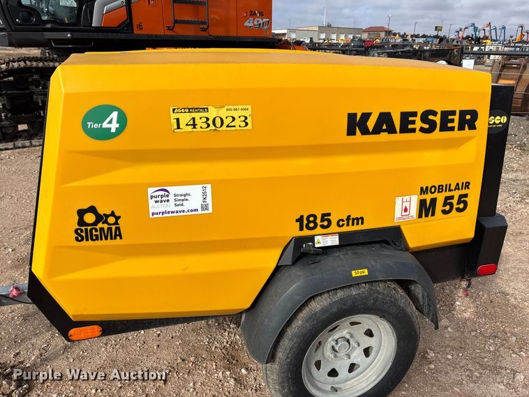 image for item FK2512 2022 Kaeser Mobilair M55 air compressor