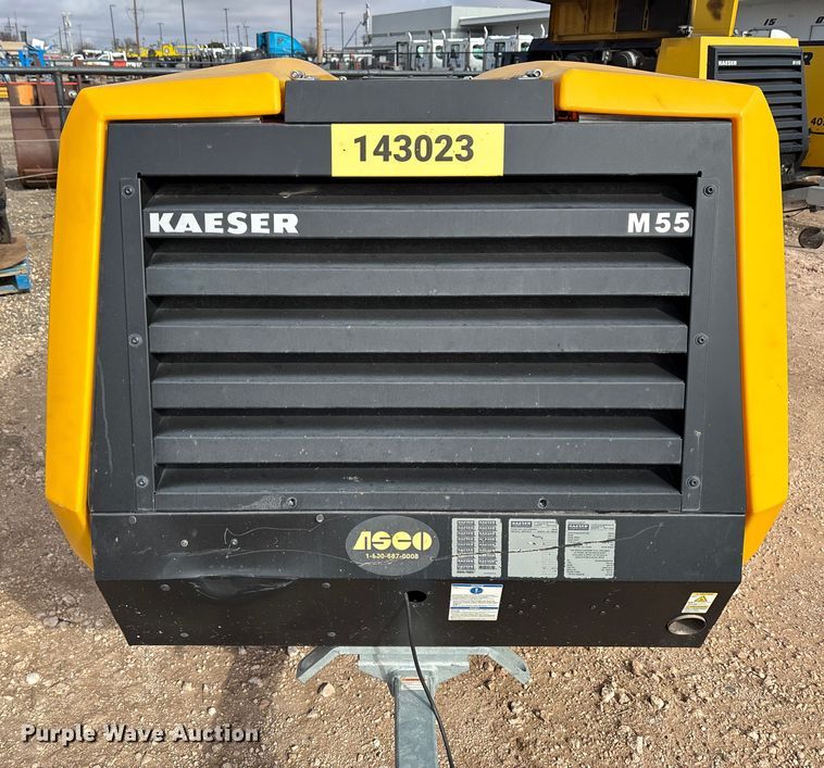 image for item FK2512 2022 Kaeser Mobilair M55 air compressor