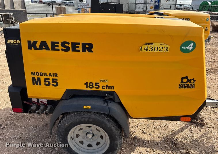 image for item FK2512 2022 Kaeser Mobilair M55 air compressor