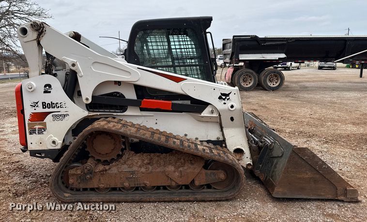 MINI CARGADOR SOBRE ORUGAS 2021 BOBCAT T870