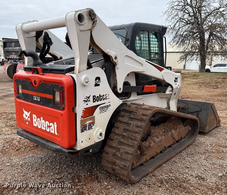 MINI CARGADOR SOBRE ORUGAS 2021 BOBCAT T870