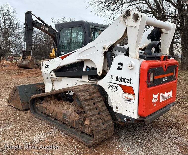 image for item HI9387 2021 Bobcat T870 tracked skid steer loader