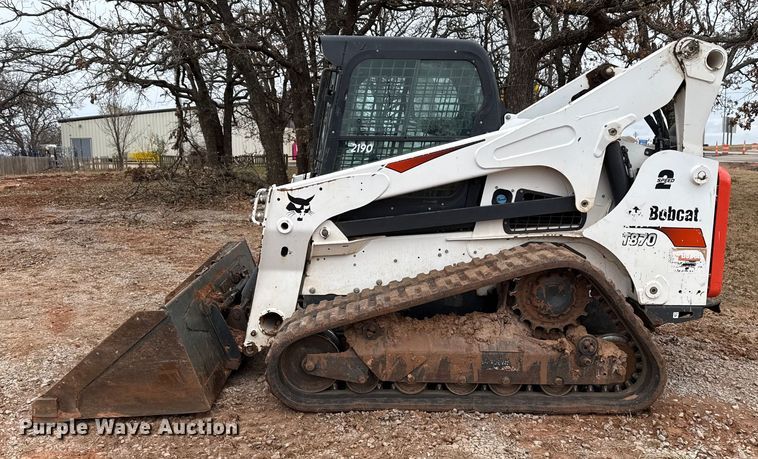 image for item HI9387 2021 Bobcat T870 tracked skid steer loader
