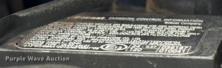 image for item HI9387 2021 Bobcat T870 tracked skid steer loader