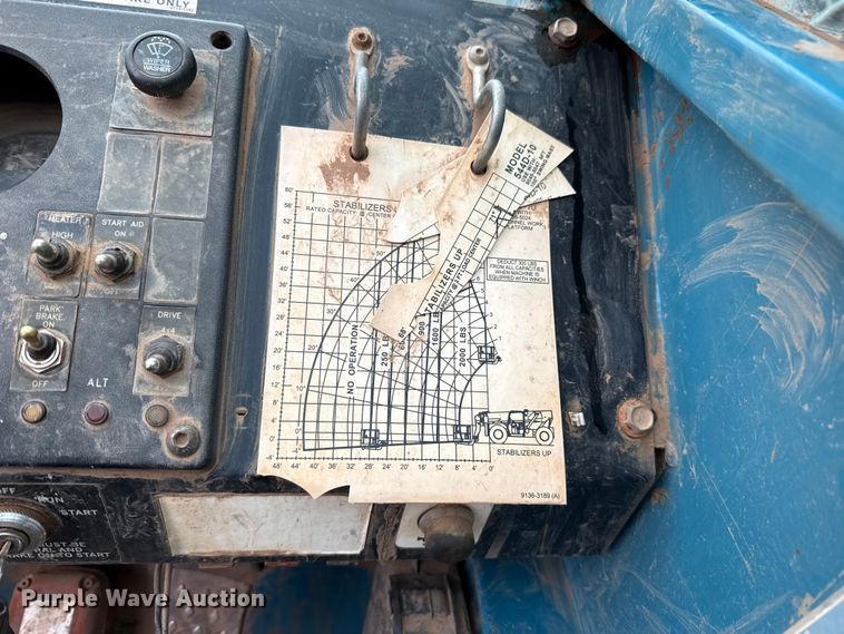 image for item HI9388 2004 Gradall 544D-10 telehandler