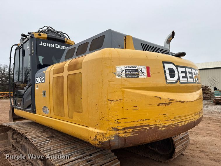 image for item HI9389 2015 John Deere 210G LC excavator