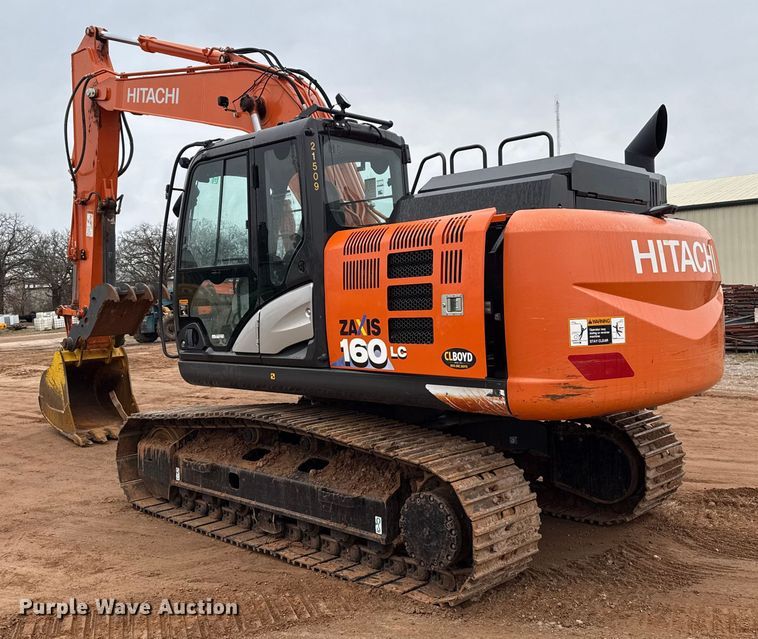 image for item HI9390 2021 Hitachi ZX160LC-6N excavator