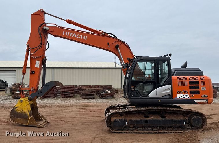 image for item HI9390 2021 Hitachi ZX160LC-6N excavator