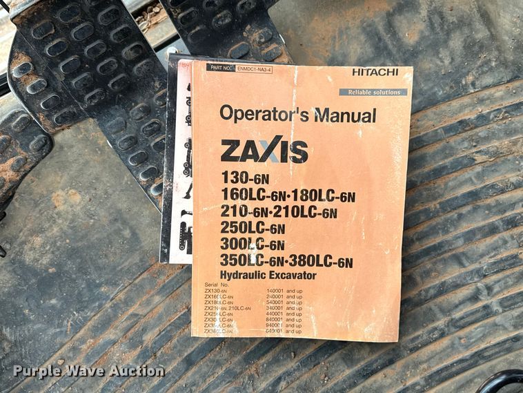 image for item HI9390 2021 Hitachi ZX160LC-6N excavator