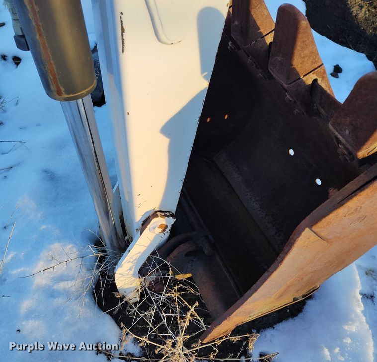 image for item IH9375 Bobcat 8709  skid steer backhoe attachment