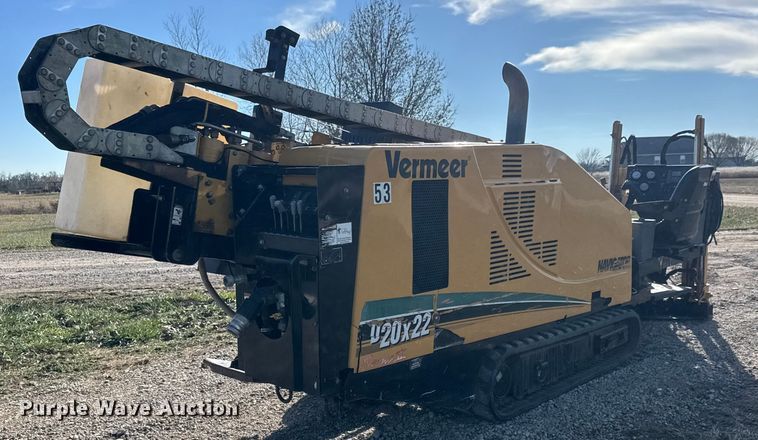 image for item NA9859 2015 Vermeer D20x22 Series II Navigator directional boring unit