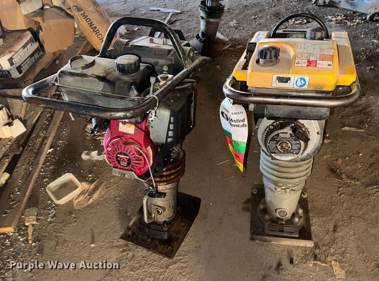 image for item NA9881 (2) plate compactors