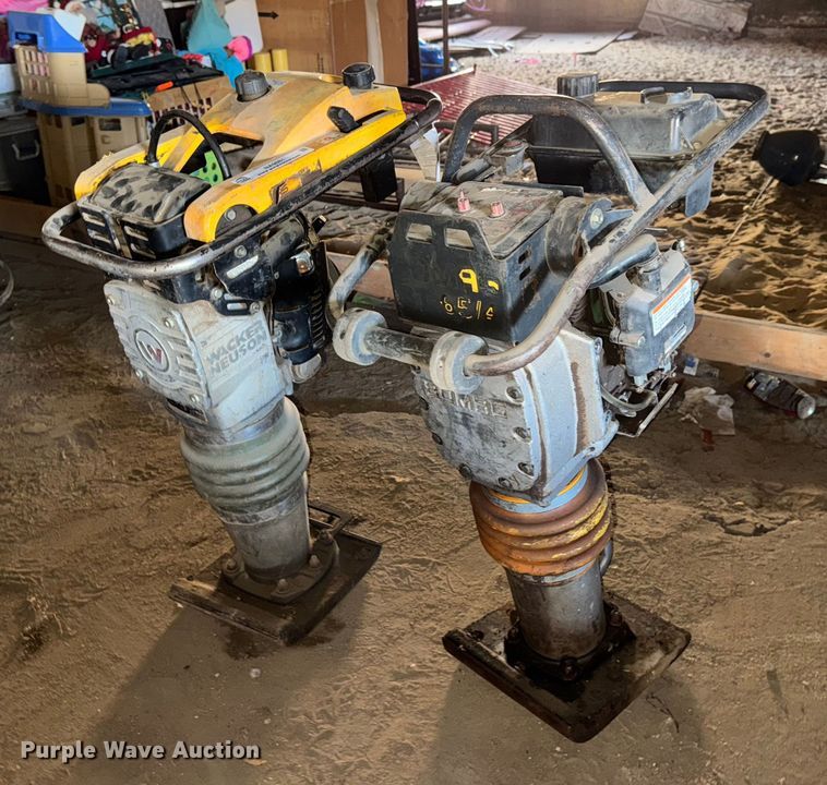 image for item NA9881 (2) plate compactors