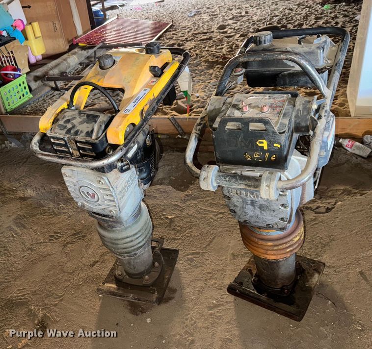 image for item NA9881 (2) plate compactors