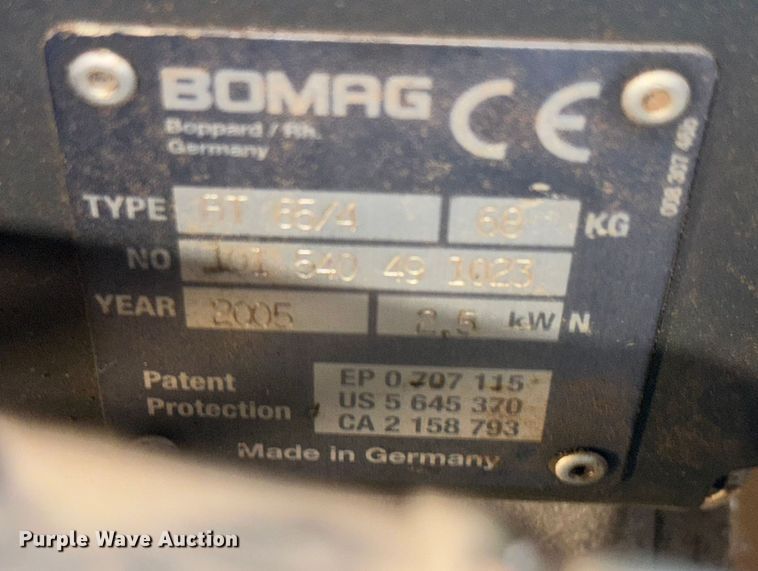 image for item NA9881 (2) plate compactors