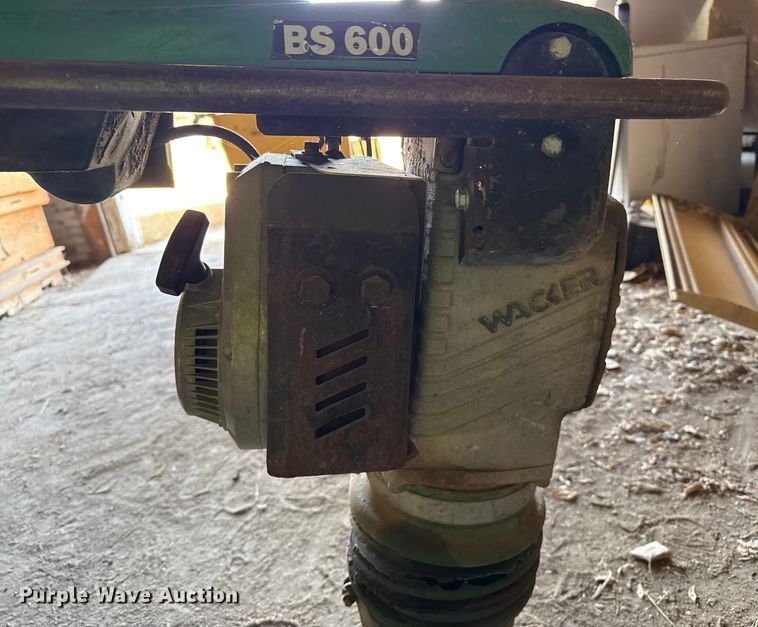 image for item NA9882 Wacker BS600 plate compactor