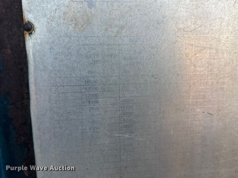 image for item NA9889 1979 Ford 8000 crane truck