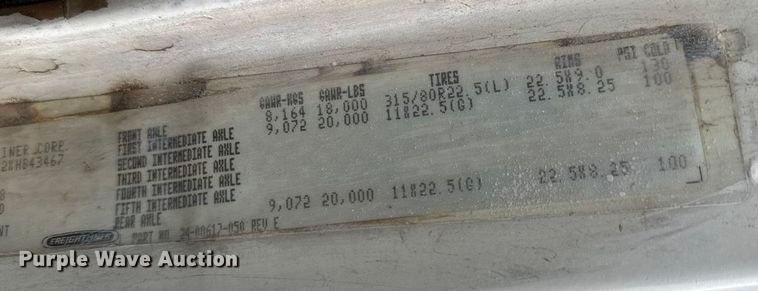 image for item NA9957 1999 Freightliner FL80 water truck